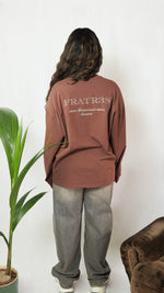 Load image into Gallery viewer, Longsleeve Brown
